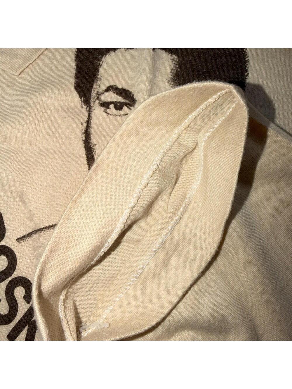 Nike Vintage T Shirt MAURICE LUCAS Basketball Camp 1970s 70s Rare Swoosh Jordan - Picture 4 of 9